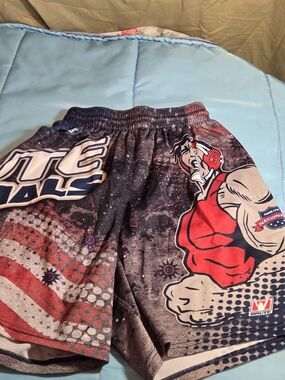 Brute Nationals High School Wrestling Lined Shorts Sz AM